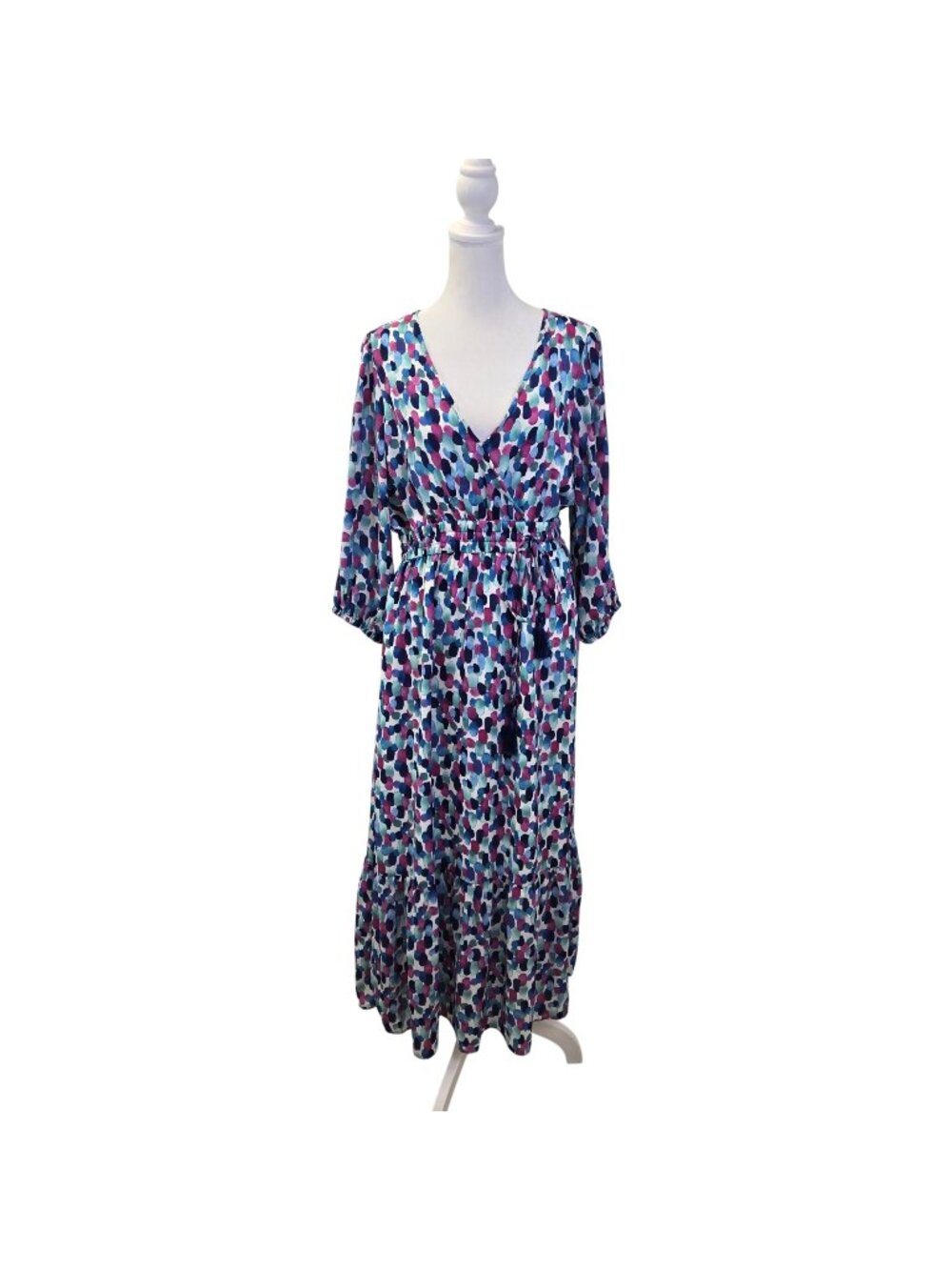 Tommy Bahama Splendid Sea Maxi Dress Size Medium (est)